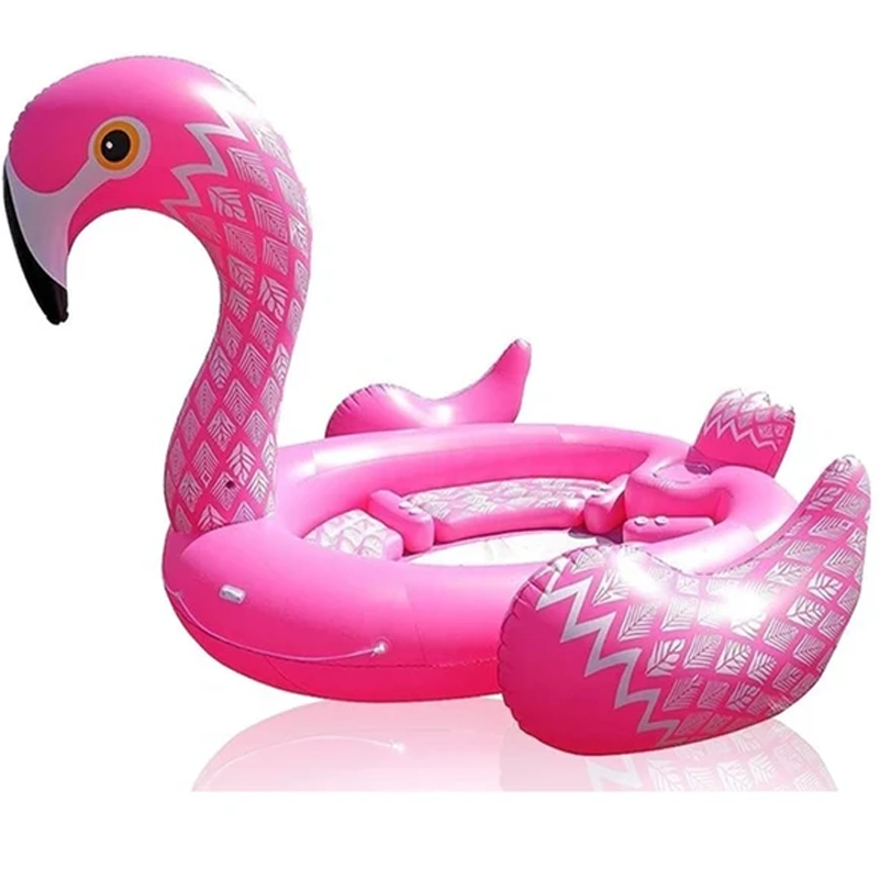 Gigantic Inflatable 6-People Party Flamingo Float